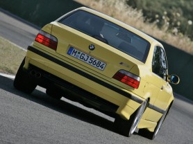 M3 driving down the road