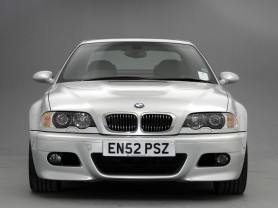 Silver BMW M3 Coupe